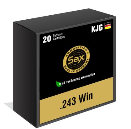 SAX .243 Win KJG-HSR Golyós Lőszer