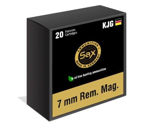 SAX 7mm Rem Mag KJG-SR Golyós Lőszer