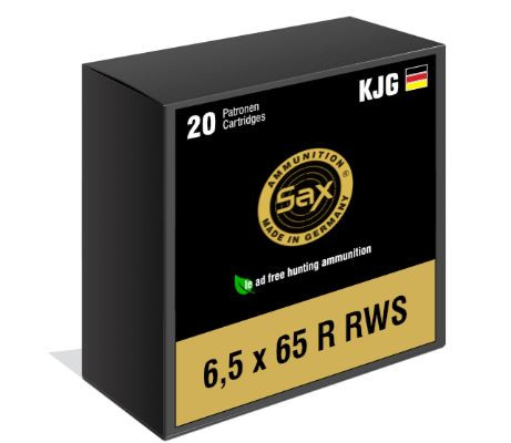 Sax 6,5x65 R KJG-SR Golyós Lőszer