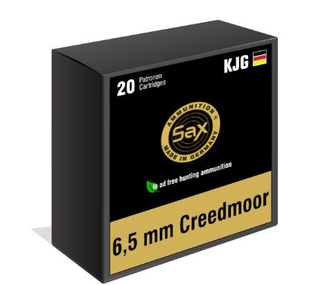 SAX 6,5 Creedmoor Golyós Lőszer